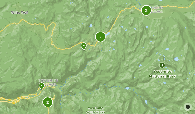 Yosemite Map