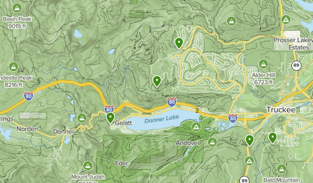 Donner Summit And State Park List Alltrails 3184