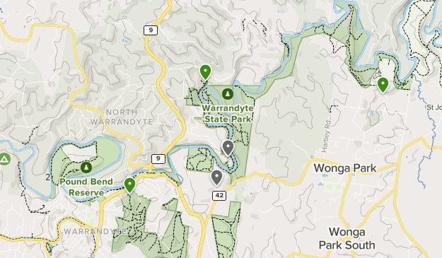 Warrandyte State Park Map Warrandyte | List | Alltrails