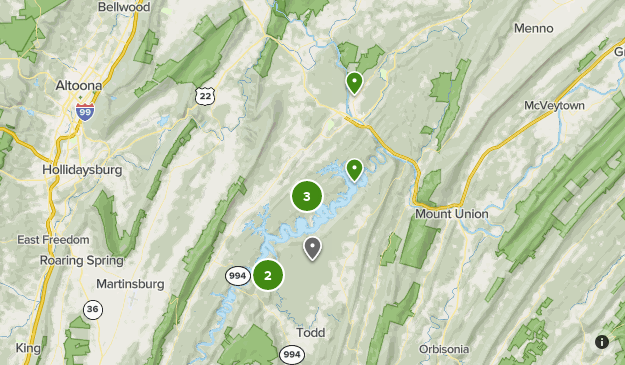 Raystown Lake Area List Alltrails