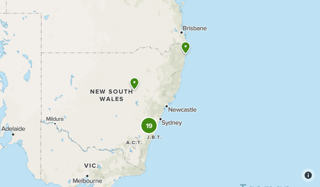 local hikes to do Map
