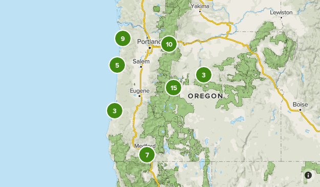 Oregon Map