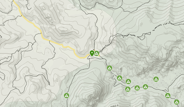 Backpacking Map