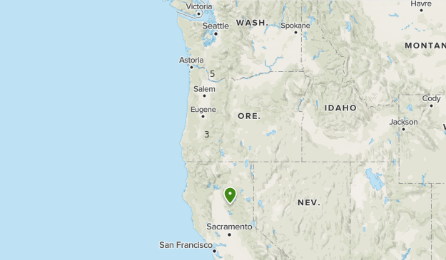 Crater Lake Map