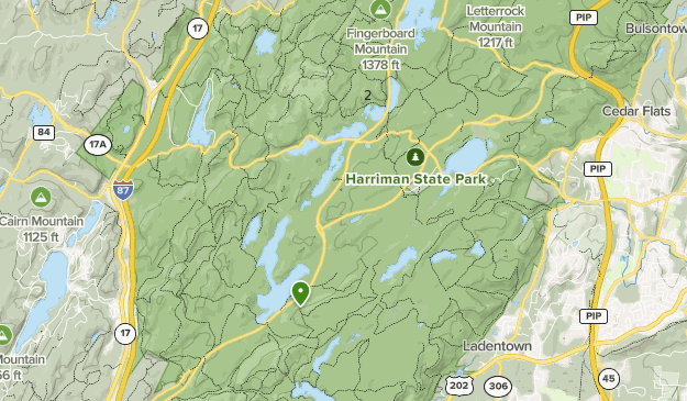 Near Harriman Map