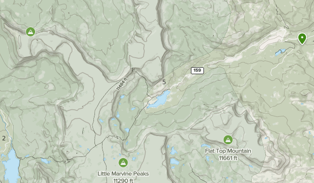 Flat Tops Wilderness Map Flat Tops Wilderness | List | Alltrails