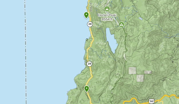 Lake Tahoe Map