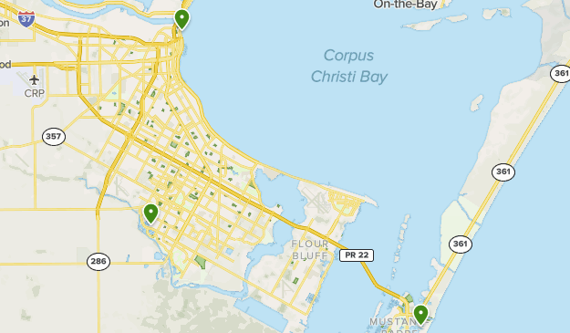 Texas trails Map