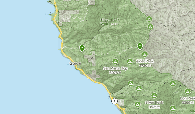 Ventana Wilderness List AllTrails Lists 12362661 20200705064500000000000 625x365 1