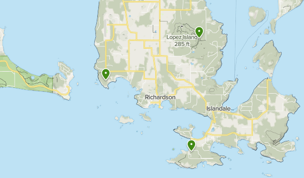 Map Of Lopez Island Lopez Island | List | Alltrails