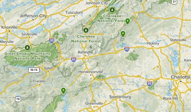 Asheville Map