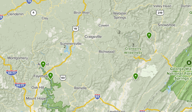 West Virginia Map