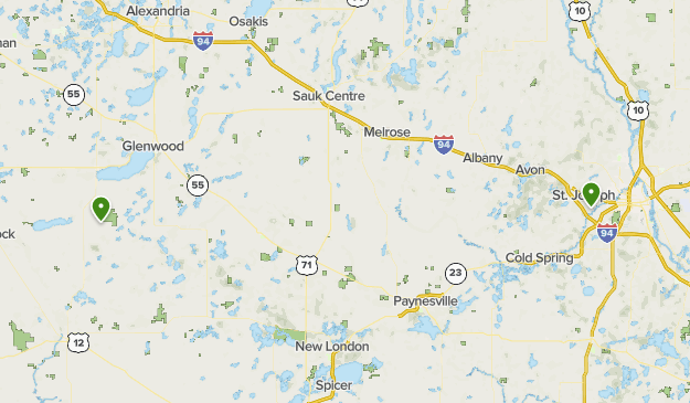 Glacial Lakes State Park Map Camping In Starbuck (Glacial Lakes State Park) | List | Alltrails