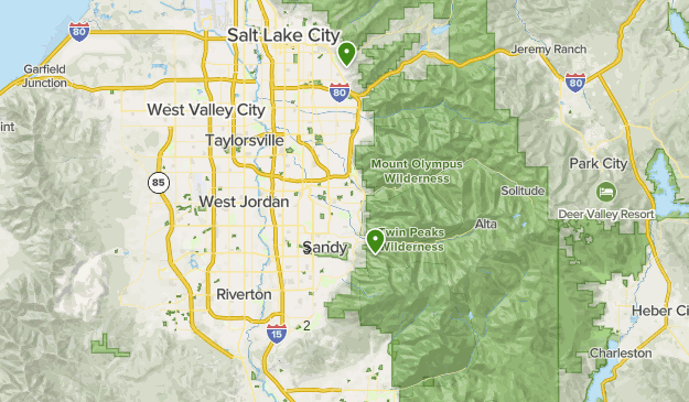 Mountain Biking Map