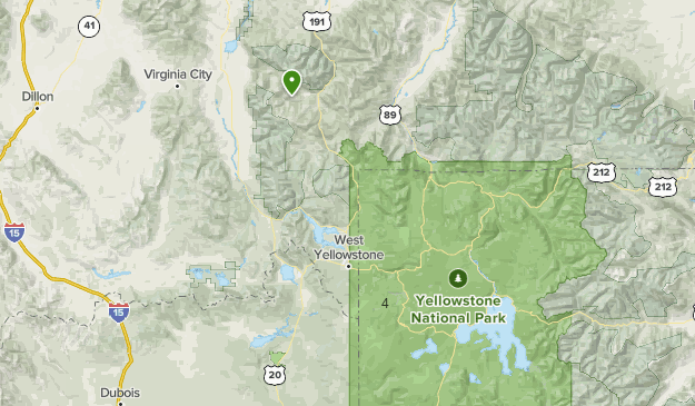 alltrails yellowstone