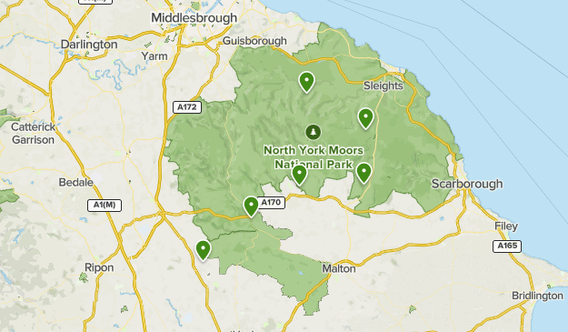 North York Moors Map North York Moors | List | Alltrails