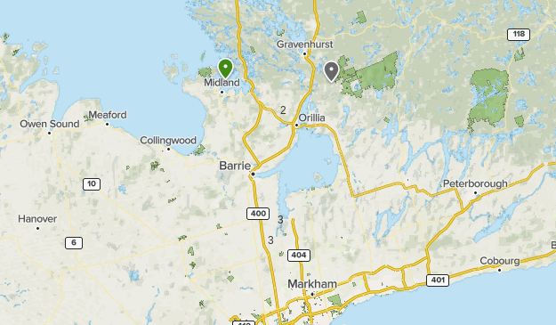 Map Of Hanover Ontario Ontario / Washago | List | Alltrails