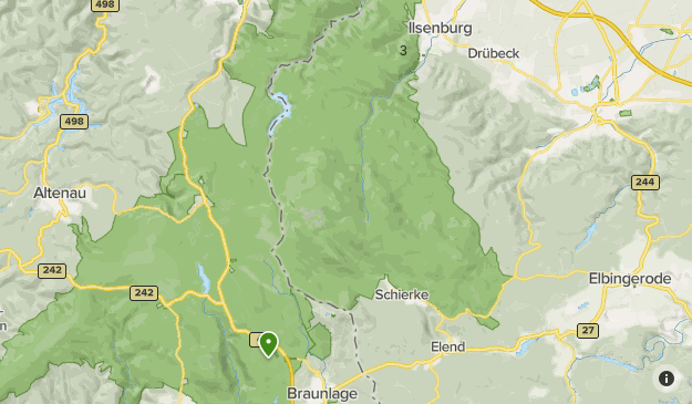 Nationalpark Harz Map