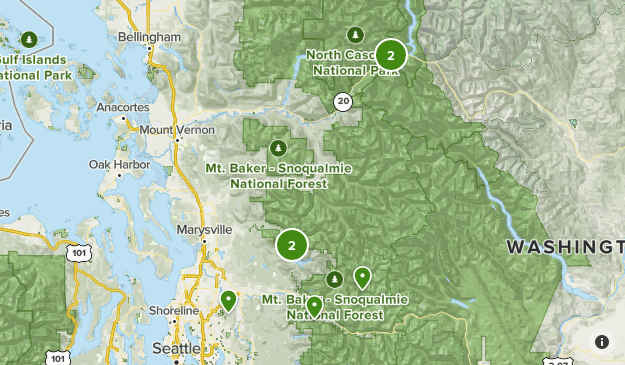 Highway 2 Washington Map Highway 2 | List | Alltrails