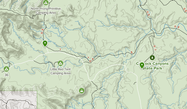 Caprock Canyon State Park Map Caprock Canyons State Park Tx | List | Alltrails