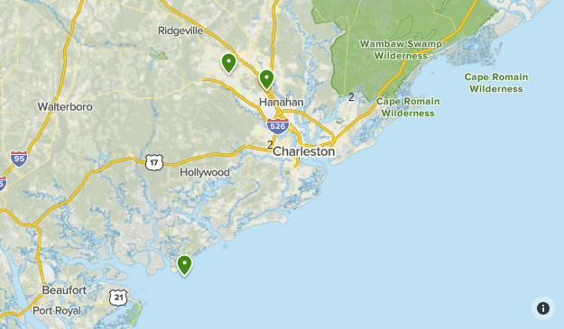 Isle Of Palms Map Isle Of Palms Sc | List | Alltrails