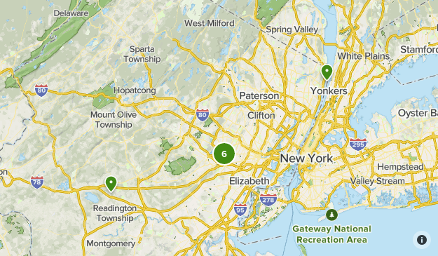 New Jersey Moseys Map