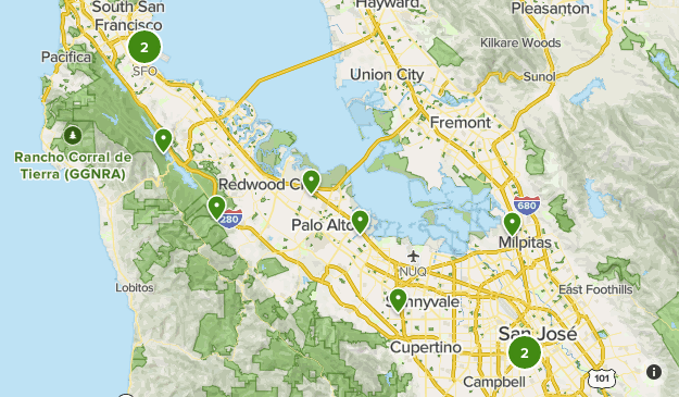 peninsula link bike trail map