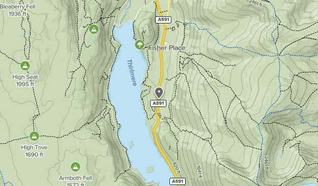 Helvellyn Map