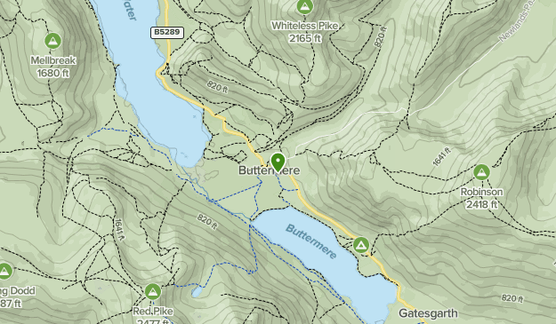 Buttermere Map