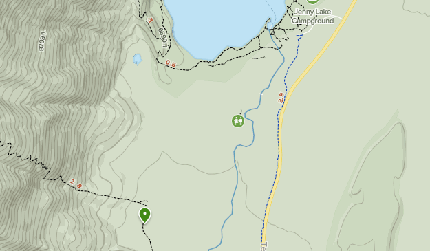 Tetons/yellowstone Map
