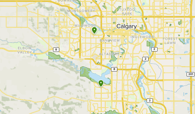 Map Of Downtown Calgary Downtown Calgary | List | Alltrails
