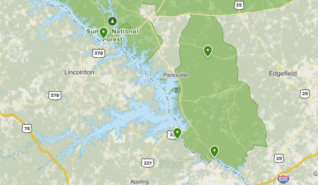 Hamilton Branch Trails Map