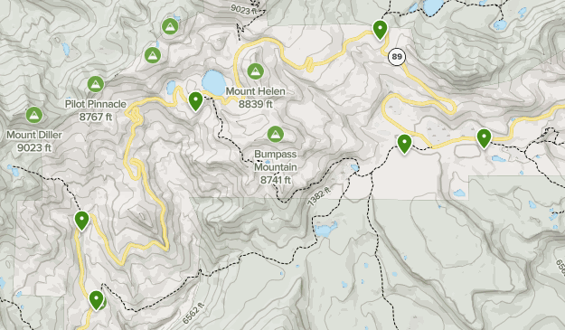 Lassen Map