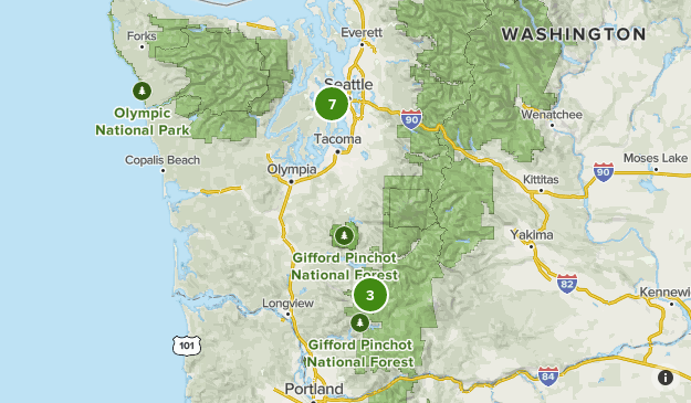 Easy trails for mom Map