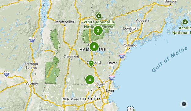 New Hampshire Map