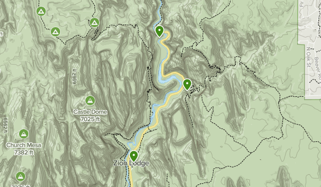Zion National Park Map