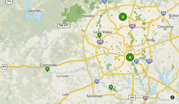 San Antonio Map