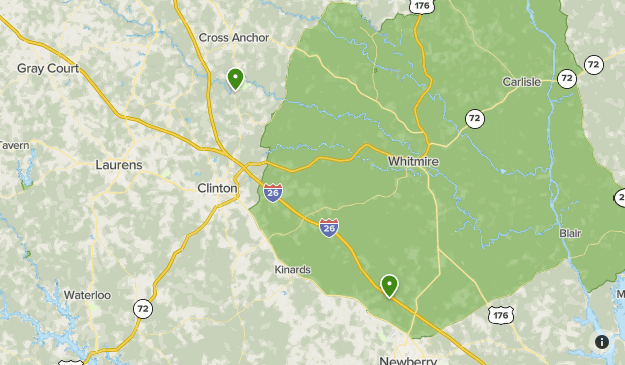 Newberry SC Map