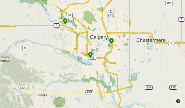 Calgary To Chestermere Bike Path Map To Do's | List | Alltrails