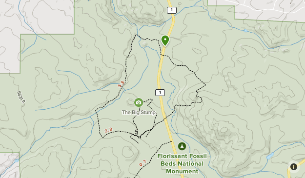 Florissant Fossil Beds National Monument Map Florissant Fossil Beds National Monument | List | Alltrails