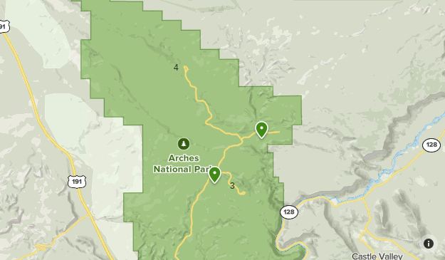 Arches Map