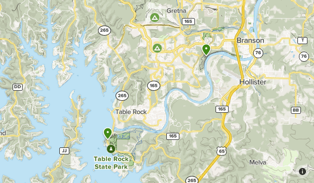 Branson Hiking Trails Map Branson Trails | List | Alltrails