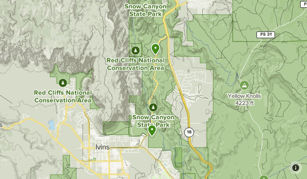 Snow Canyon Trail Map Snow Canyon | List | Alltrails