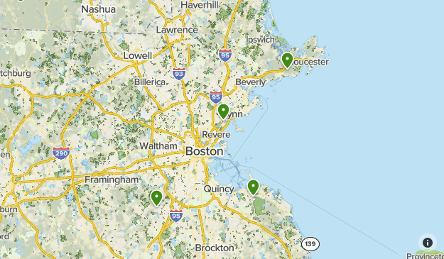 Hikes for mom Map