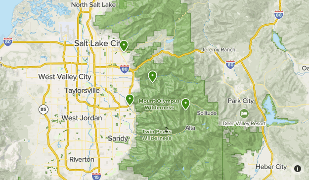 Kings peak trail discount map