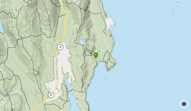 Maine Hikes Map