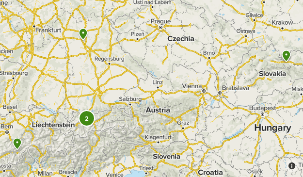 Future Hikes Map