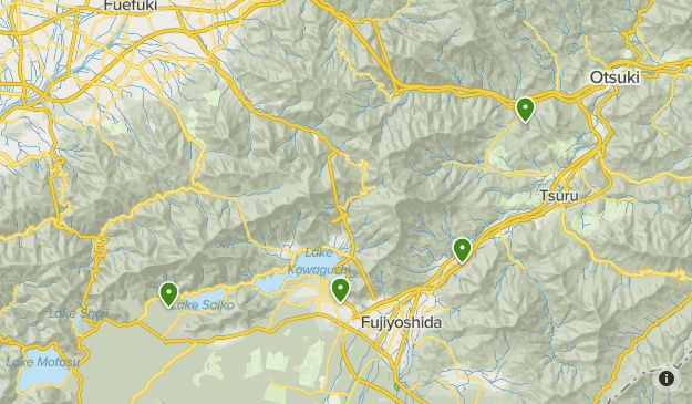 Yamanashi Map