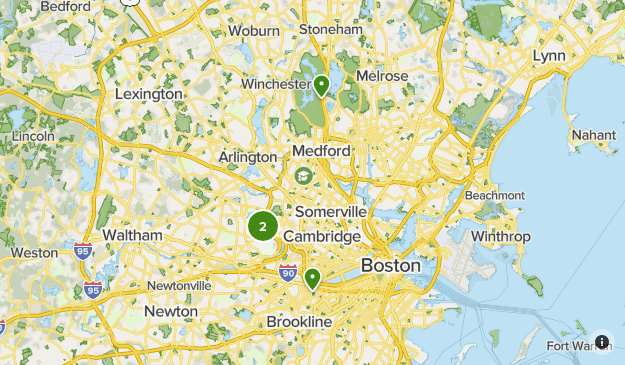 Boston area Map