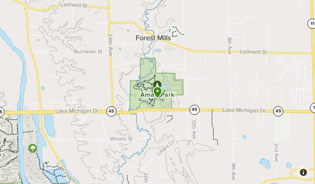 Amon park trail, Easy | List | AllTrails